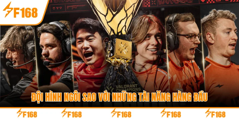 Đội hình ngôi sao với những tài năng hàng đầu